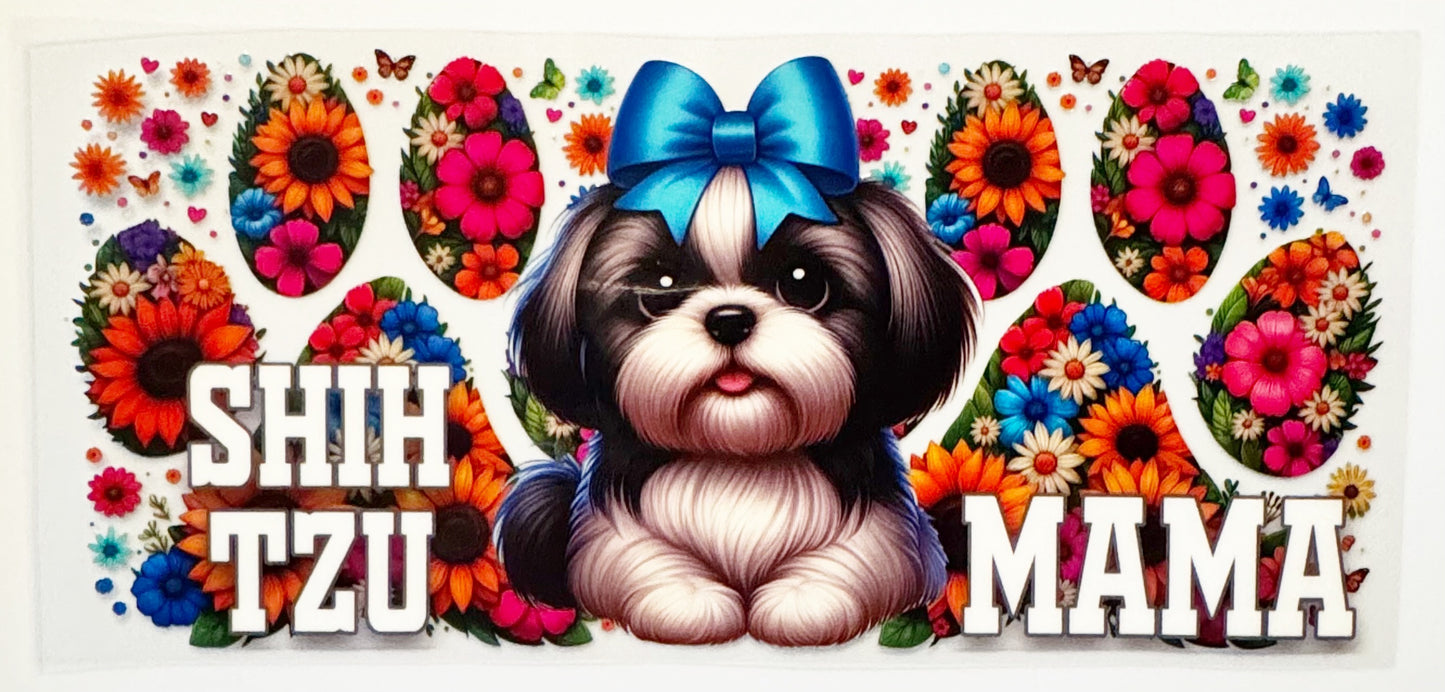 Shih Tzu Mama - UVDTF 16oz Wrap