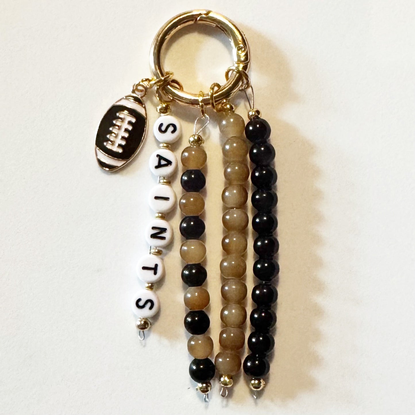 Saints Bag Charm