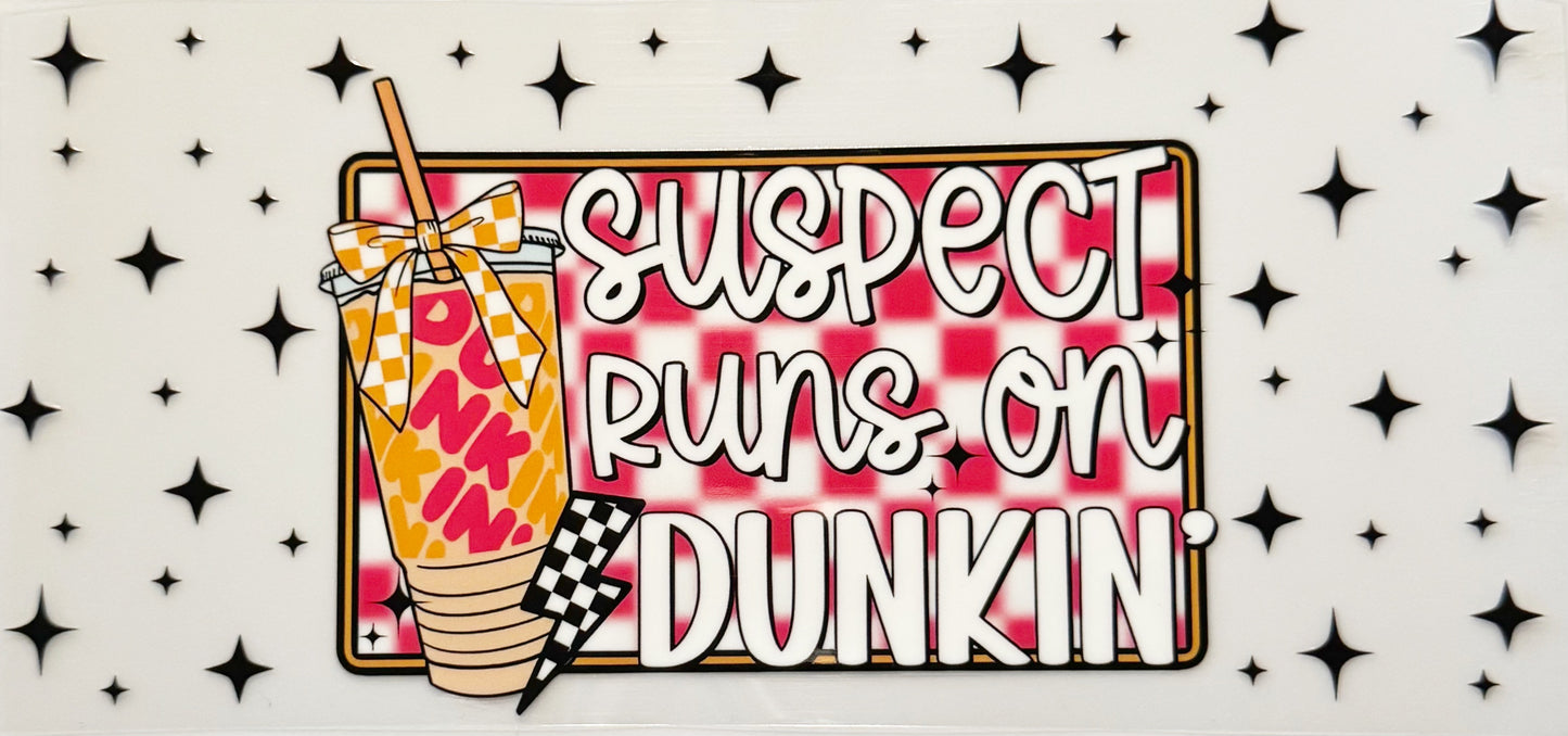 Suspect Runs On Dunkin