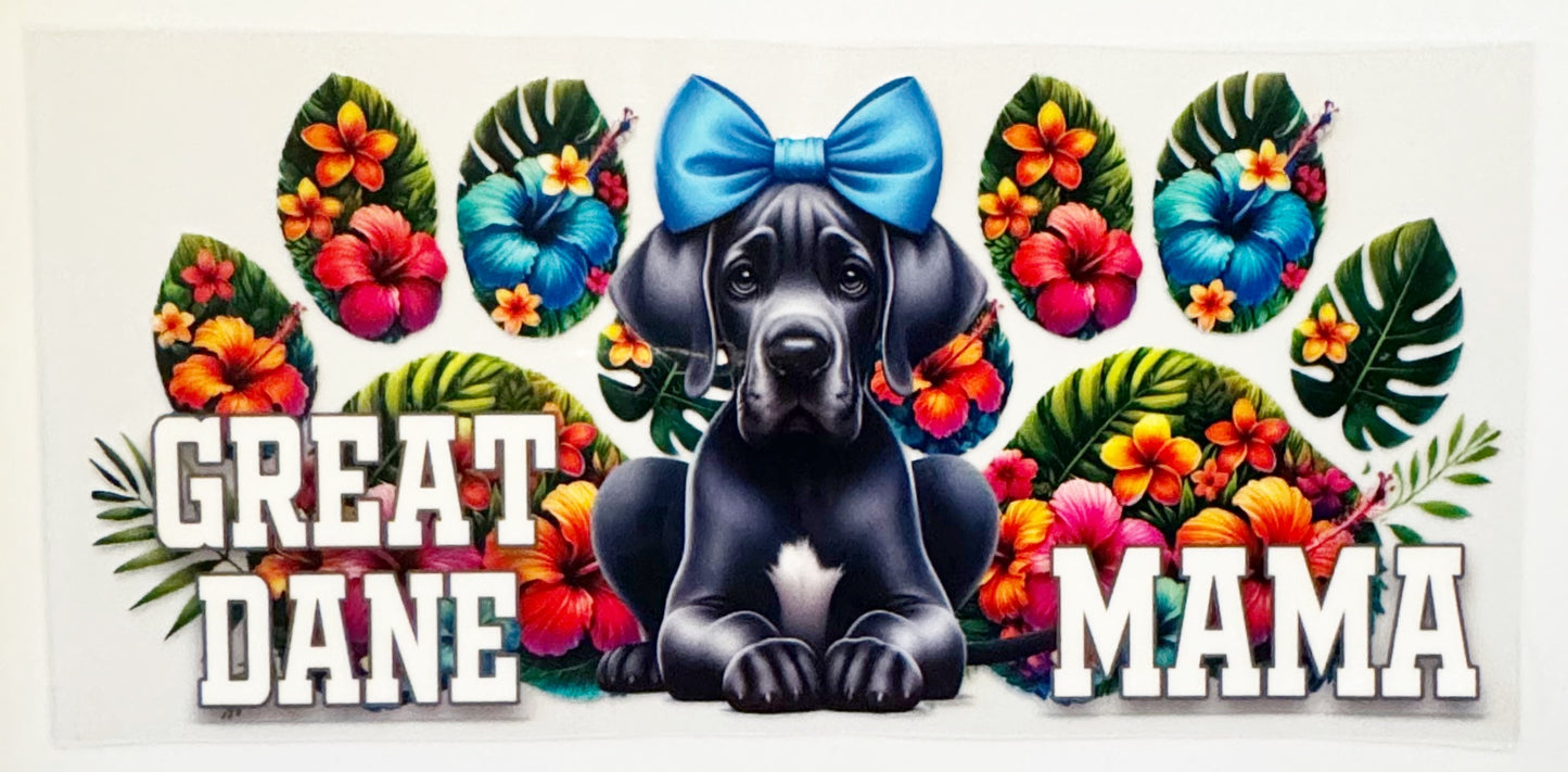 Great Dane Mama - UVDTF 16oz Wrap