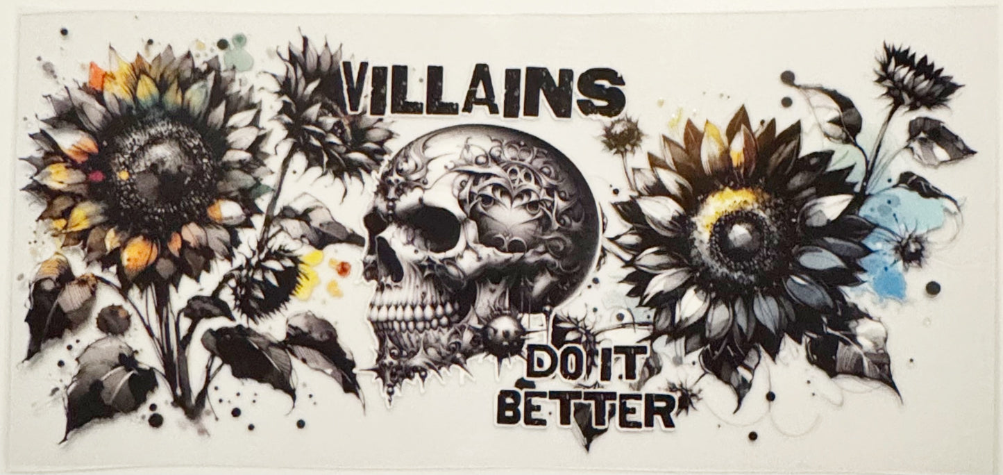 Villains Do It Better - UVDTF 16oz Wrap