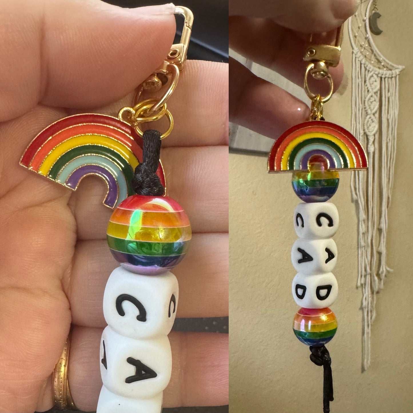 Personalized Bag Charm