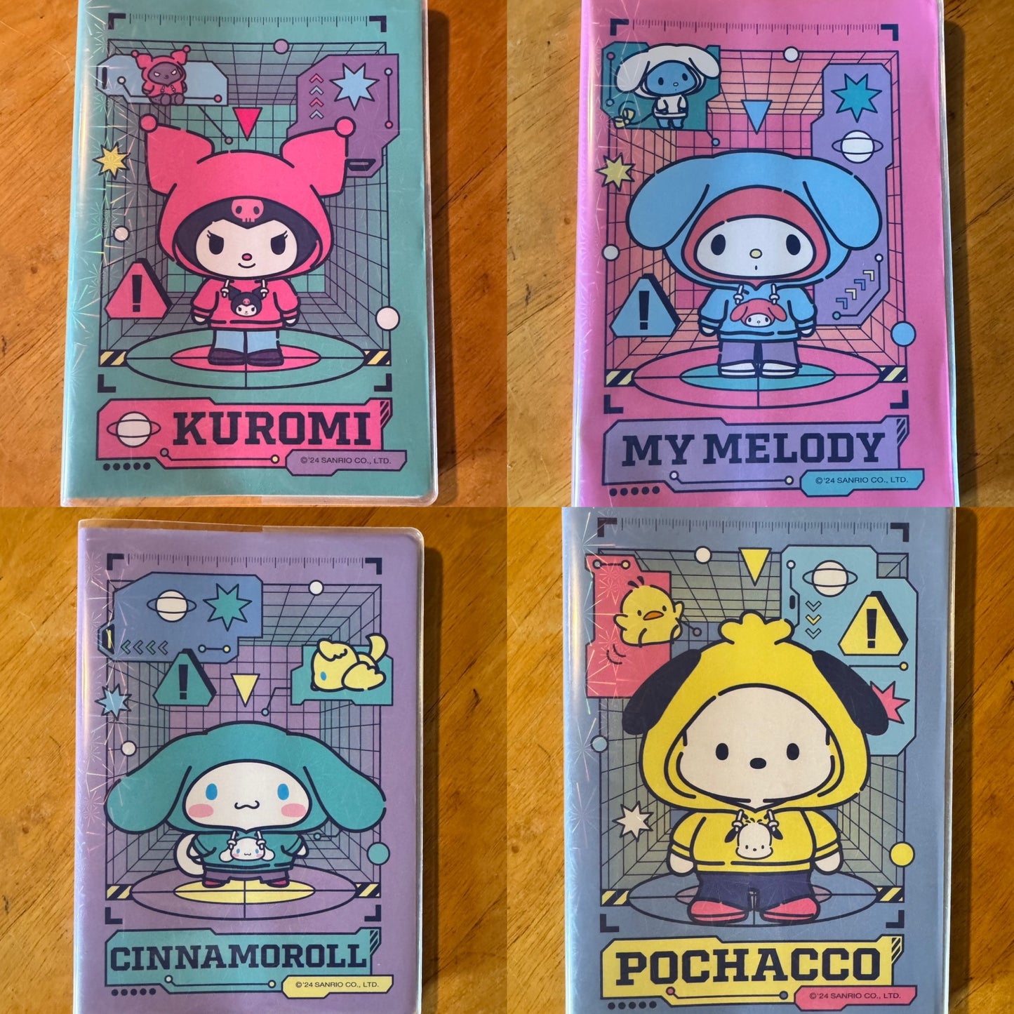 Large Character Notebooks