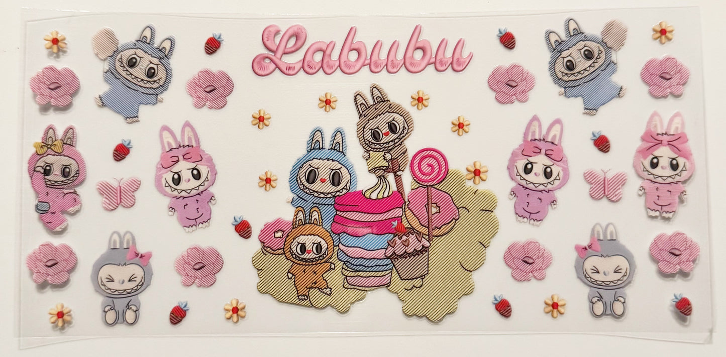 Labubus and Sweets - UVDTF 16oz Wrap