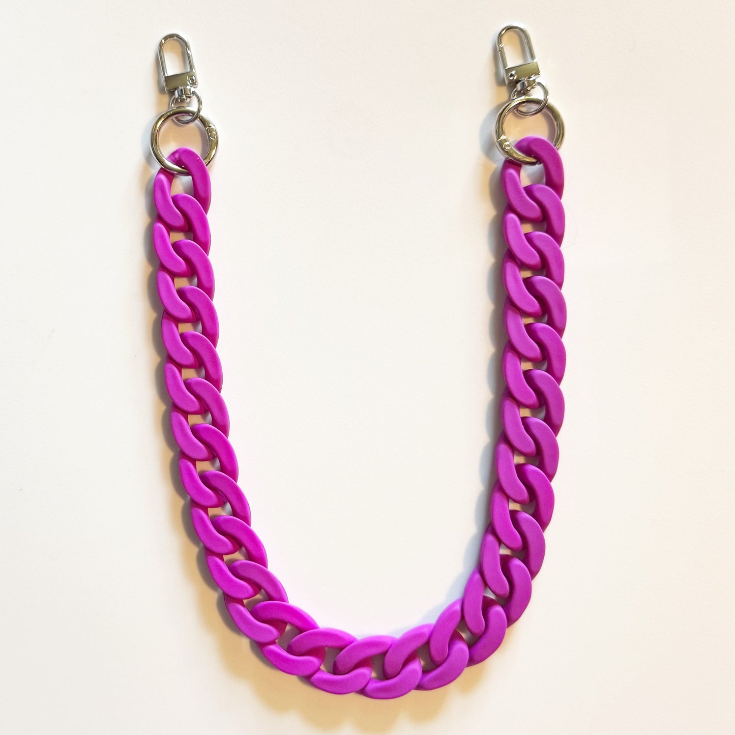 Neon Acrylic Bag Chain - 18 Inch