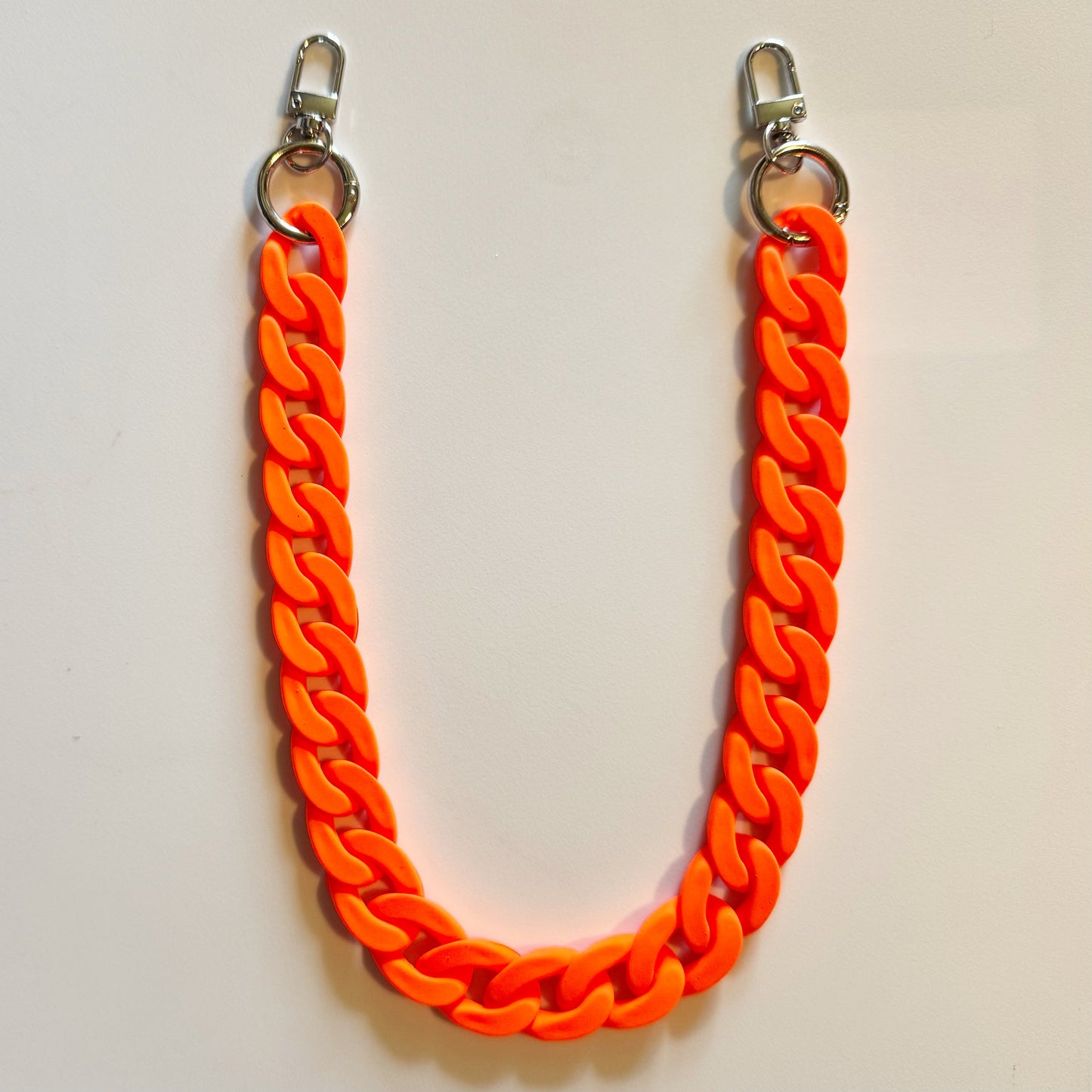 Neon Acrylic Bag Chain - 18 Inch