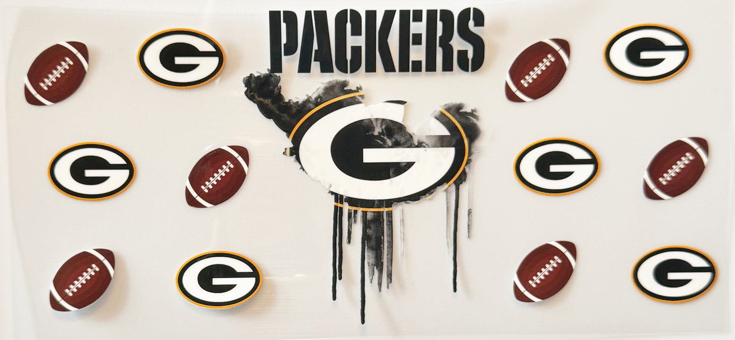 Green Bay Packers - Drip - UVDTF 16oz Wrap