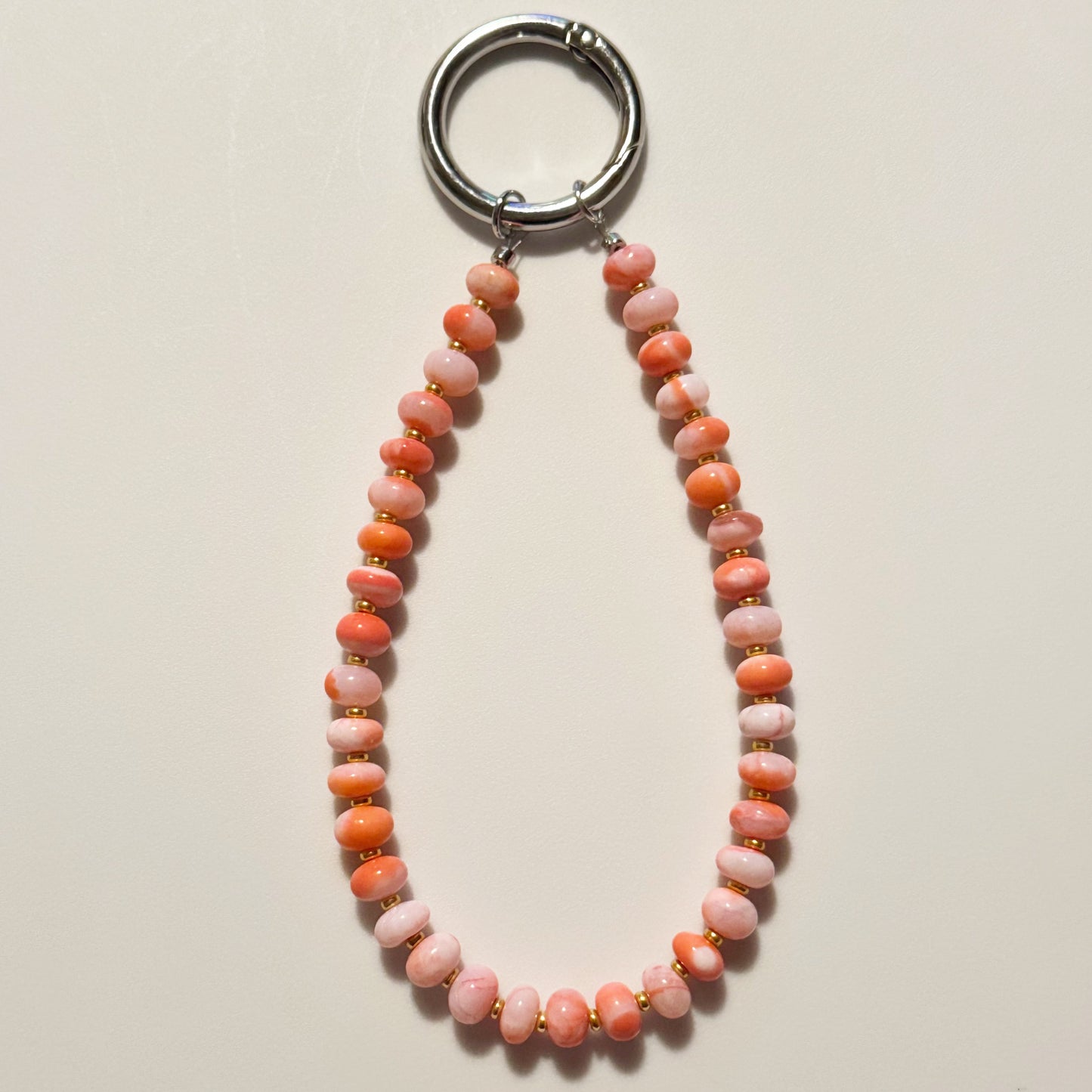 Pinky Coral Opal Dream Charm