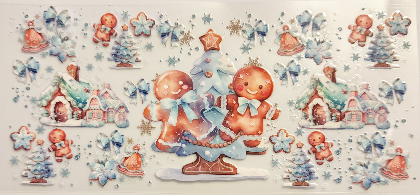 Gingerbread Land - UVDTF 16oz Wrap