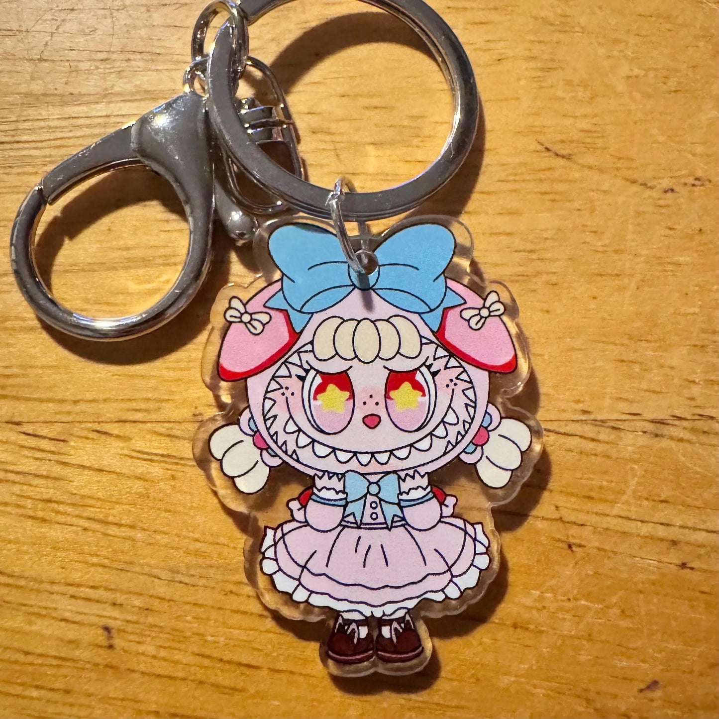 Labubu In Costume Acrylic Keychain