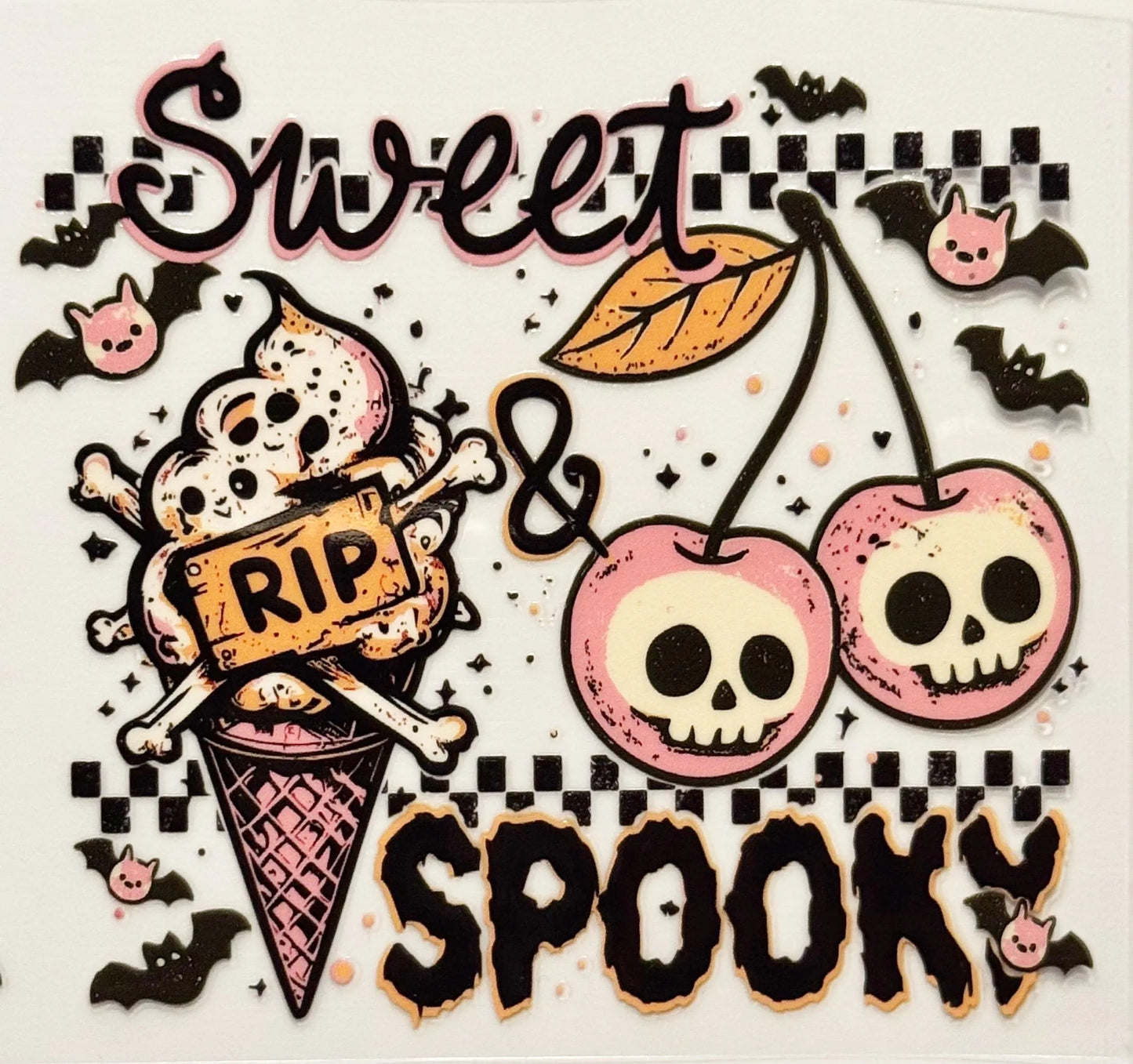 Sweet and Spooky Dark - UVDTF Decal - 16oz
