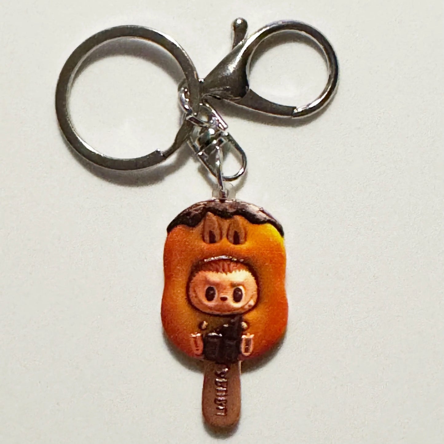 Ice Cream Labubu Keychain