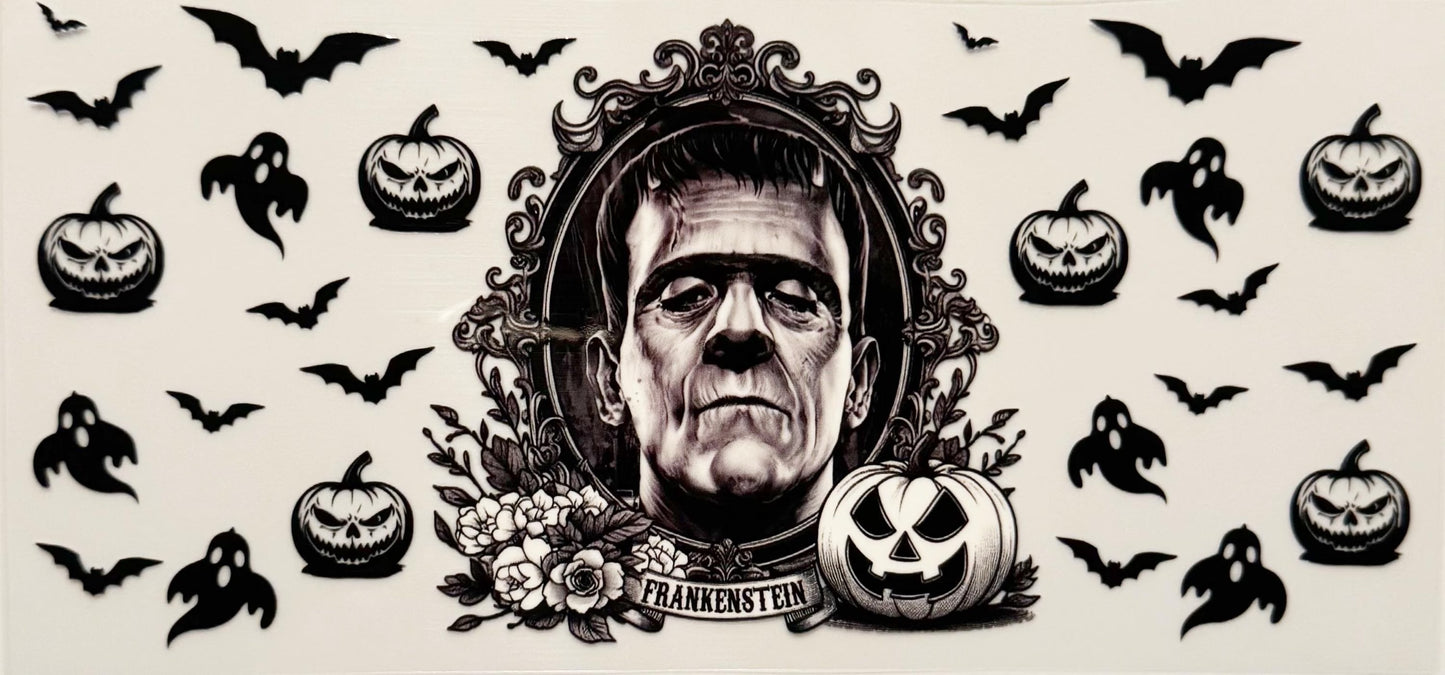Frankenstein Portrait - UVDTF 16oz Wrap