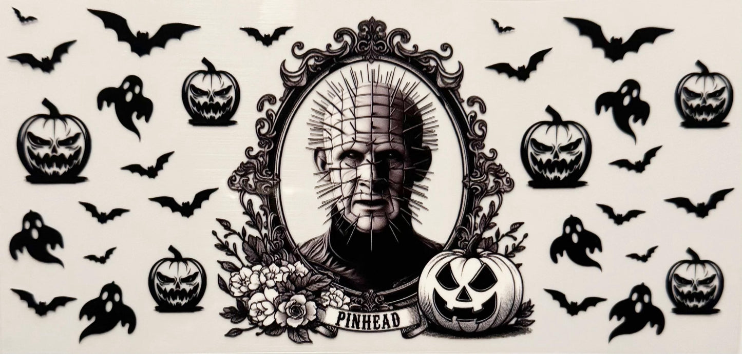 Pinhead Portrait - UVDTF 16oz Wrap