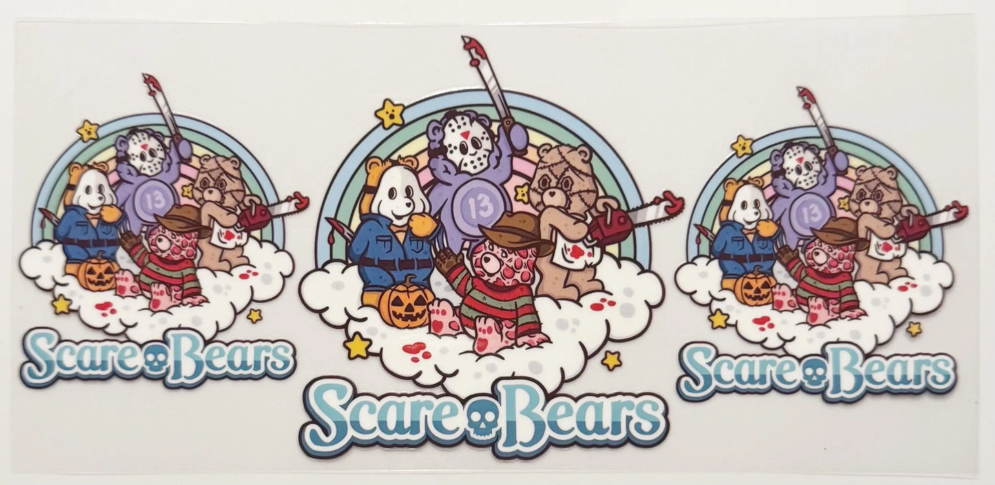Scare Bears - UVDTF 16oz Wrap