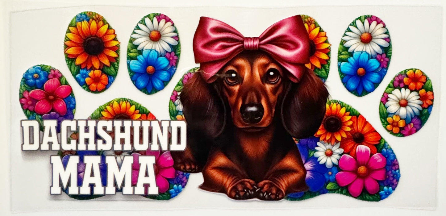 Dachshund Mama - UVDTF 16oz Wrap