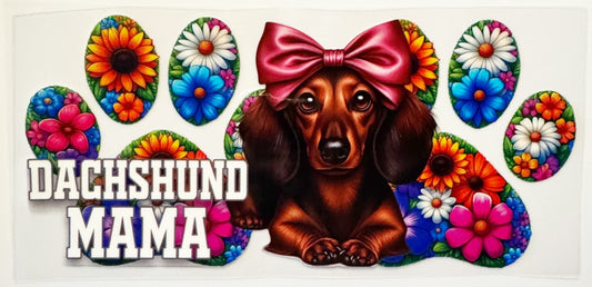 Dachshund Mama - UVDTF 16oz Wrap