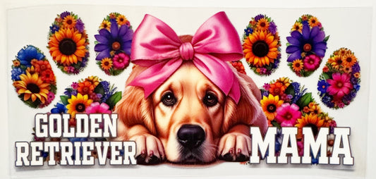 Golden Retriever Mama - UVDTF 16oz Wrap
