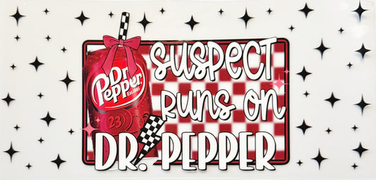 Suspect Runs On Dr Pepper