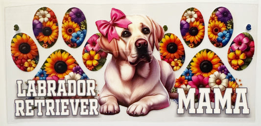 Labrador Retriever Mama - UVDTF 16oz Wrap