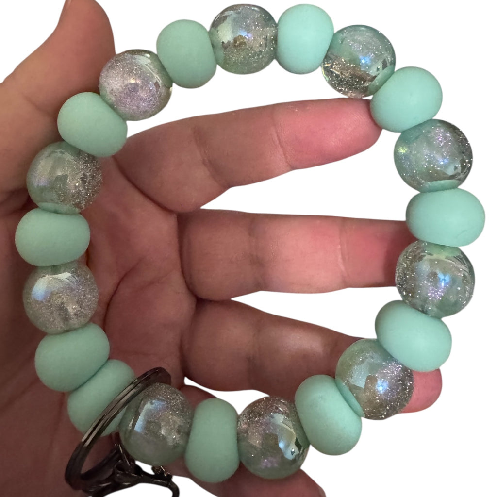 Mint Galaxy Keyring