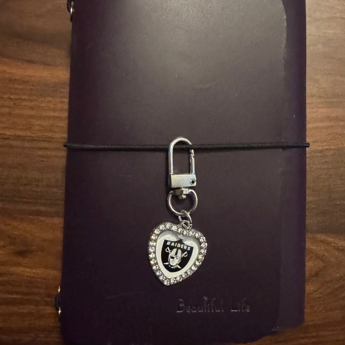 Las Vegas Raiders Game Day Charm