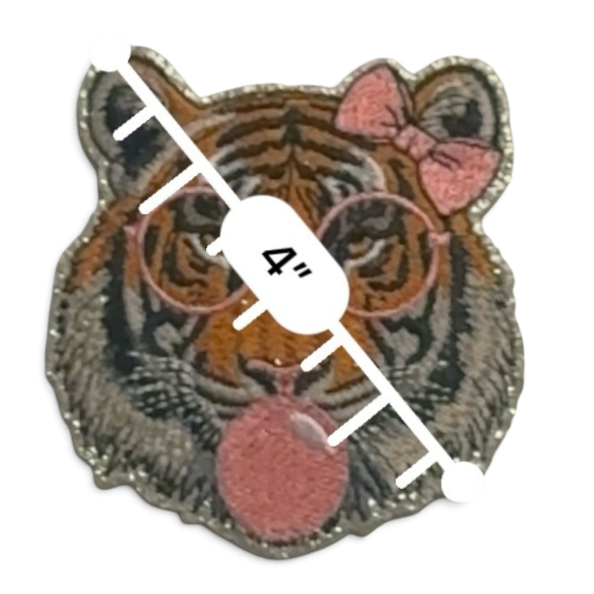 Embroidered Iron On Patch - Kitty Kat