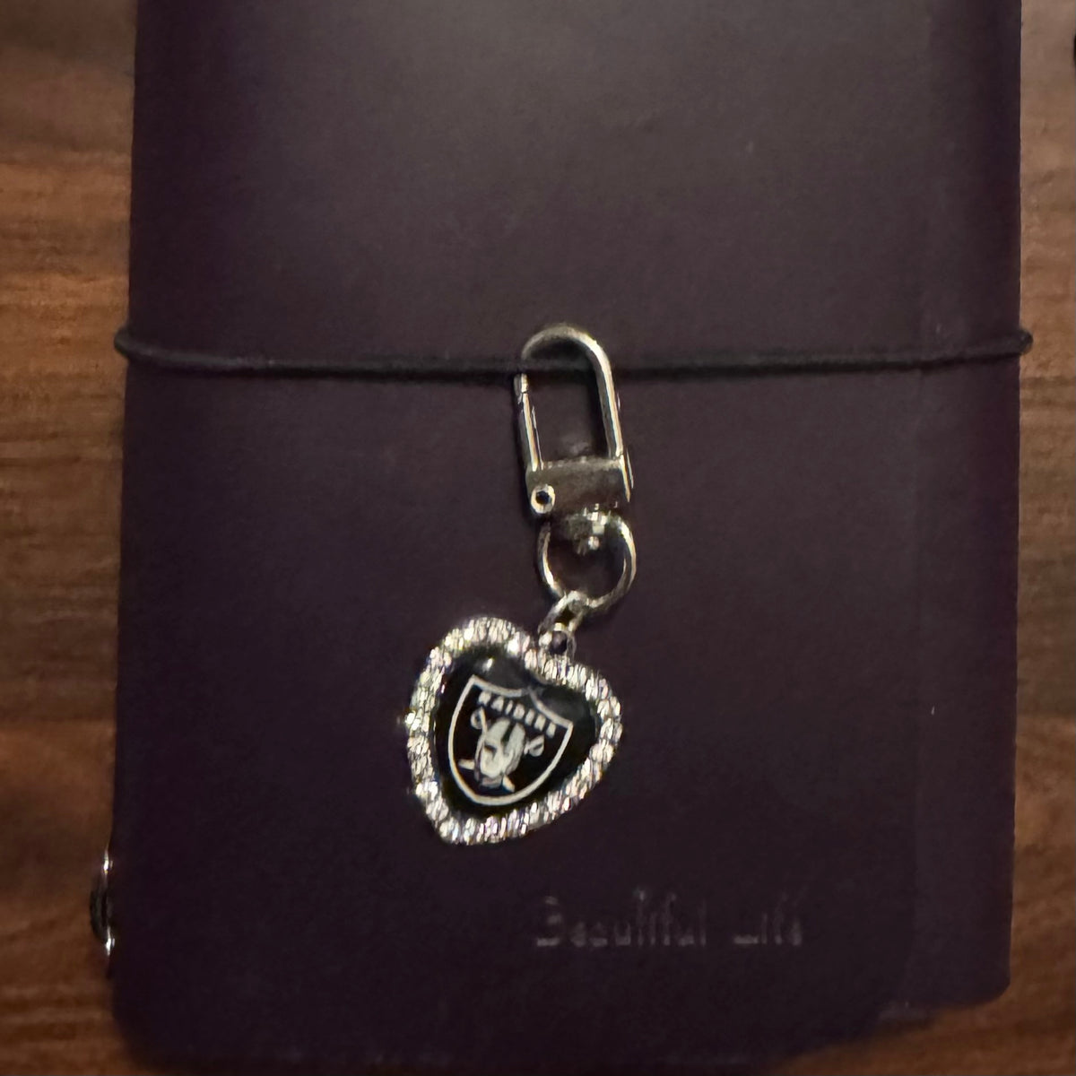 Las Vegas Raiders Game Day Charm