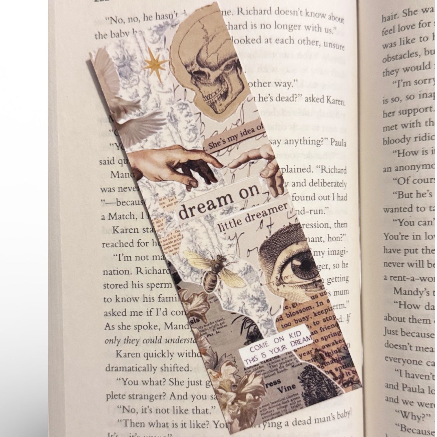 Dream On Little Dreamer Bookmark