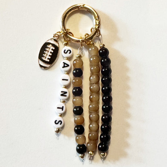Saints Bag Charm