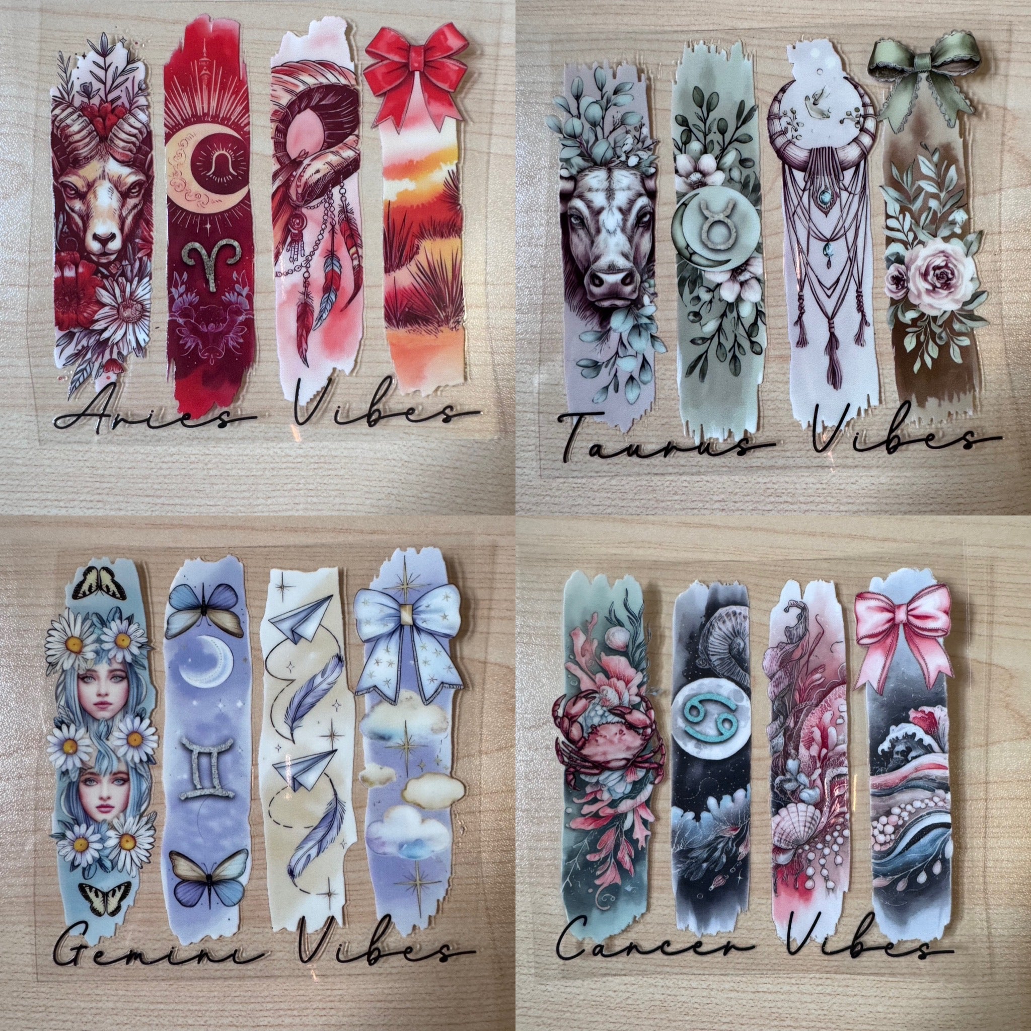 Dreamy Zodiac UVDTF Cup Decal Bundle