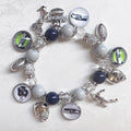 Seattle Seahawks Charm Bracelet