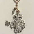 Baymax Rhinestone Keychain