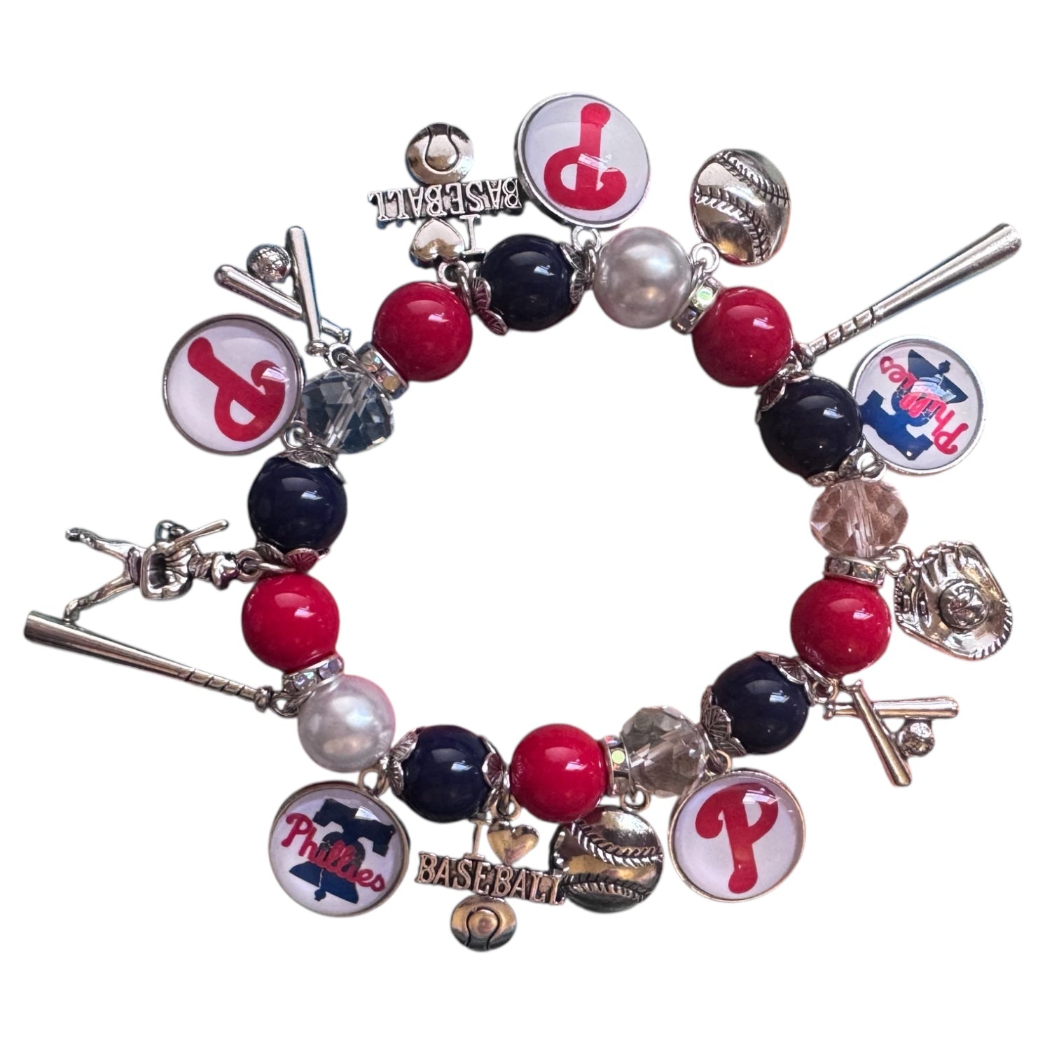 Philadelphia Phillies Charm Bracelet