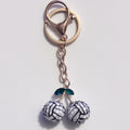 Volleyball Cherries Keychain