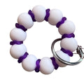 Wavy Purple Mini Keyring