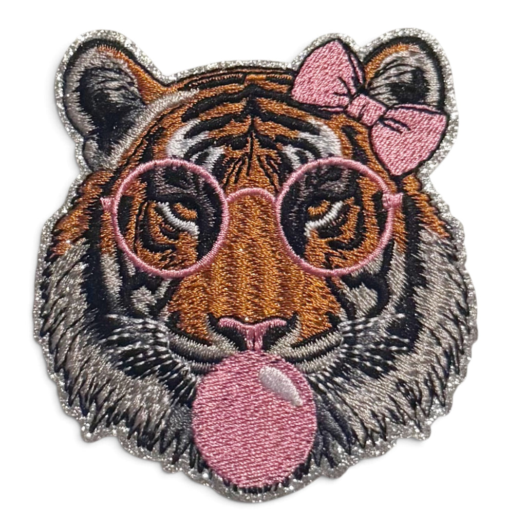 Embroidered Iron On Patch - Kitty Kat