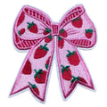 Embroidered Iron On Patch - Sweet Strawberries