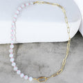 Dichotomy Necklace - Pink