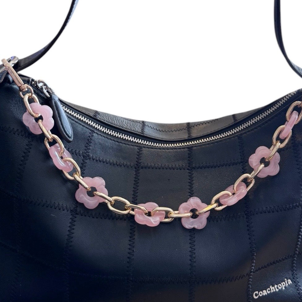 Pink Flower Bag Chain