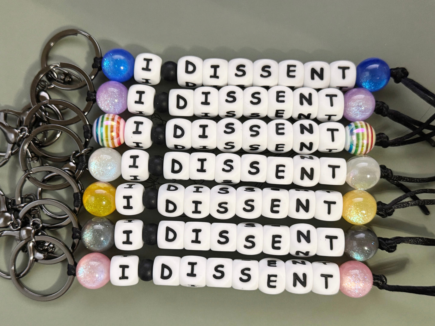 I Dissent Keychain