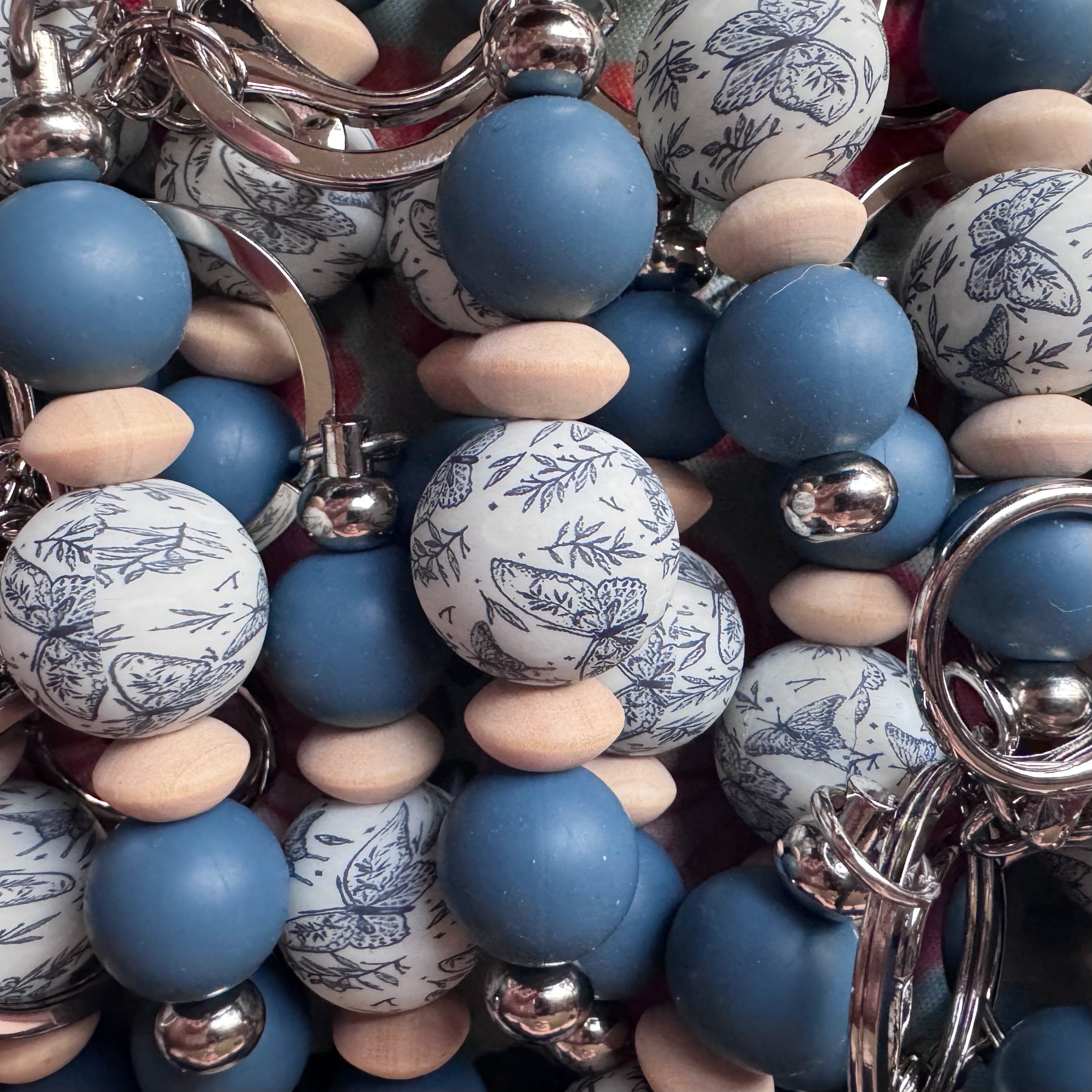 Butterfly Garden Keychain