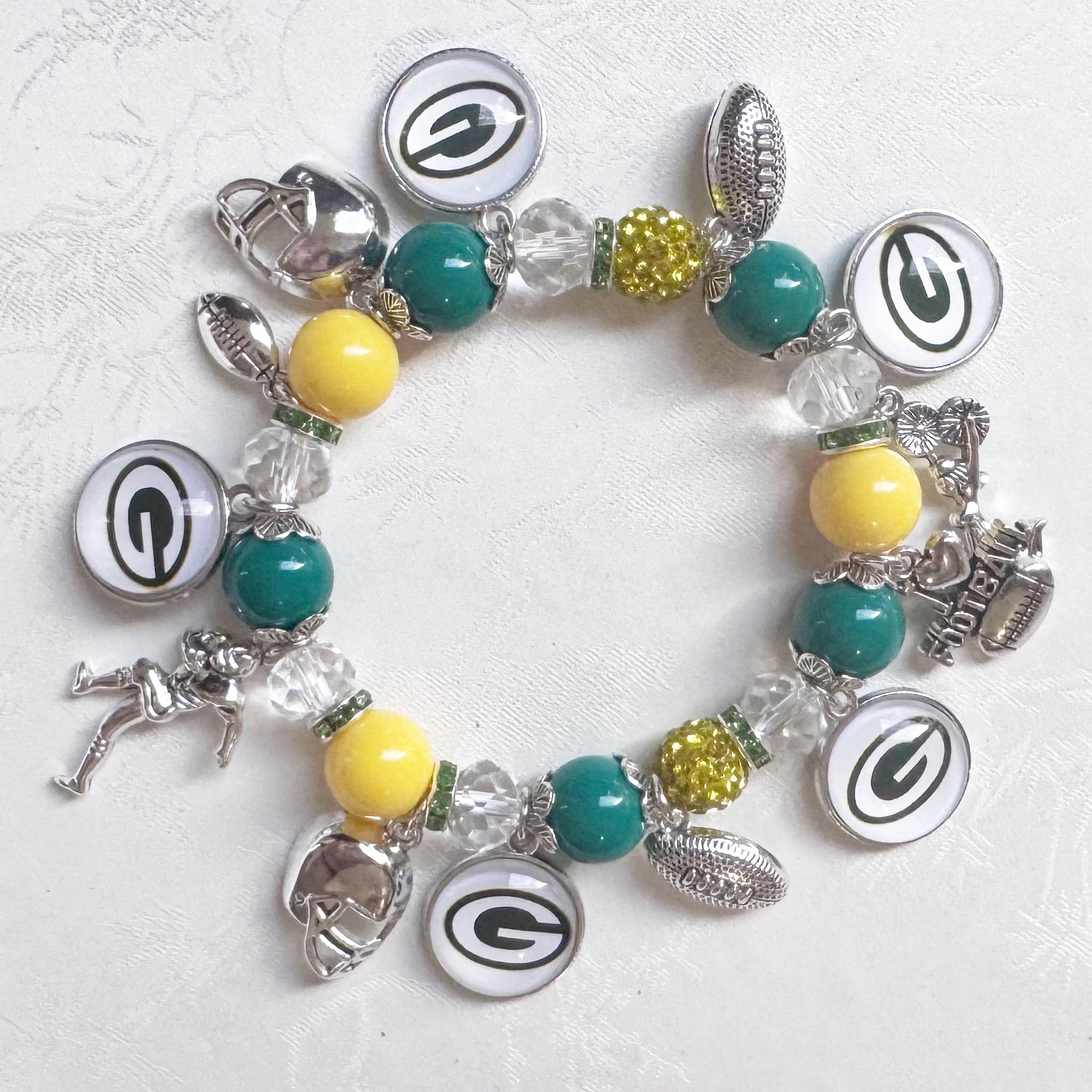 Green Bay Packers Charm Bracelet