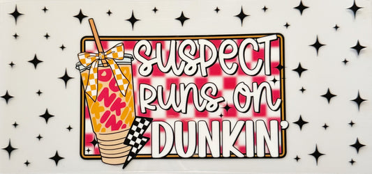 Suspect Runs On Dunkin