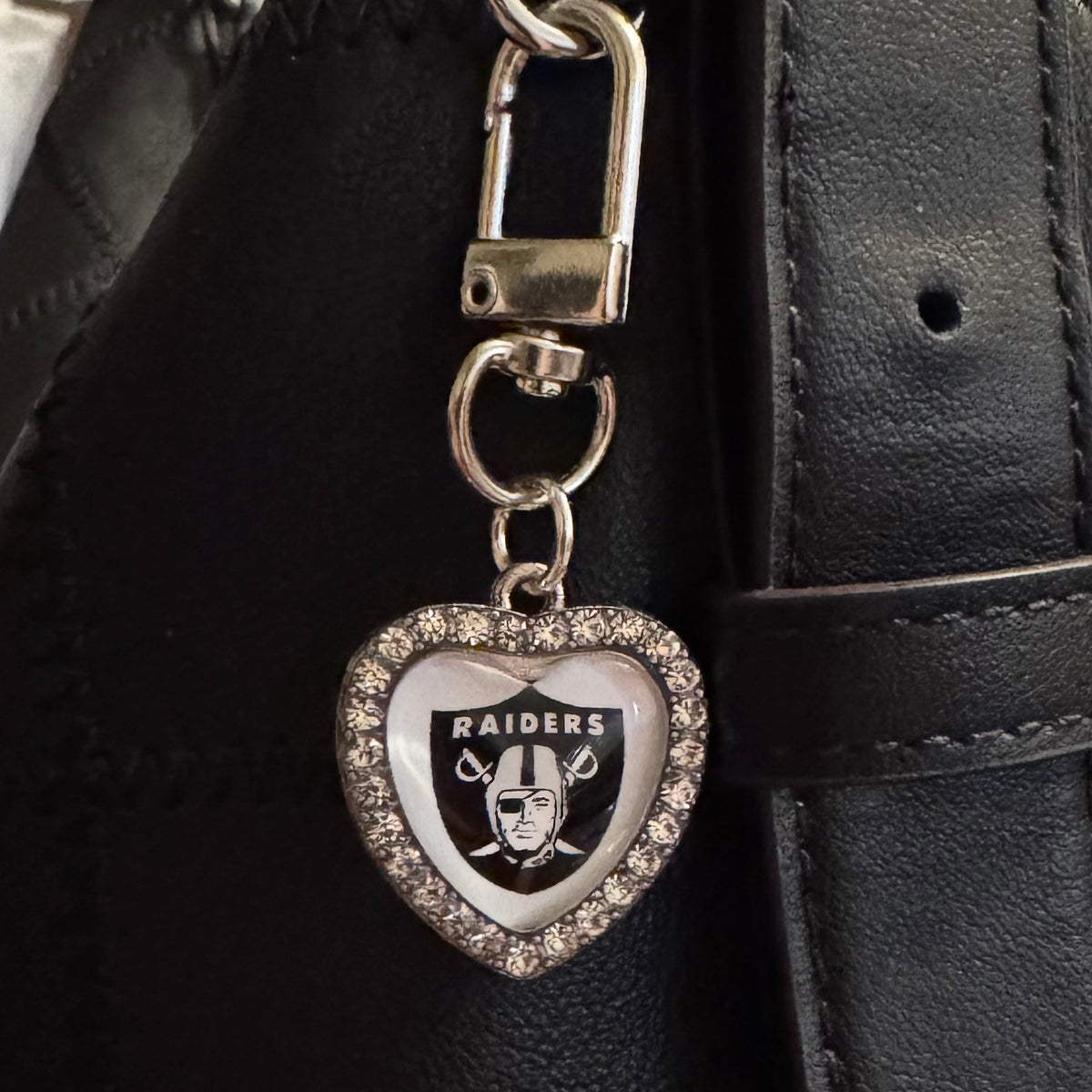 Las Vegas Raiders Game Day Charm
