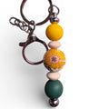 Boho Flowers Keychain