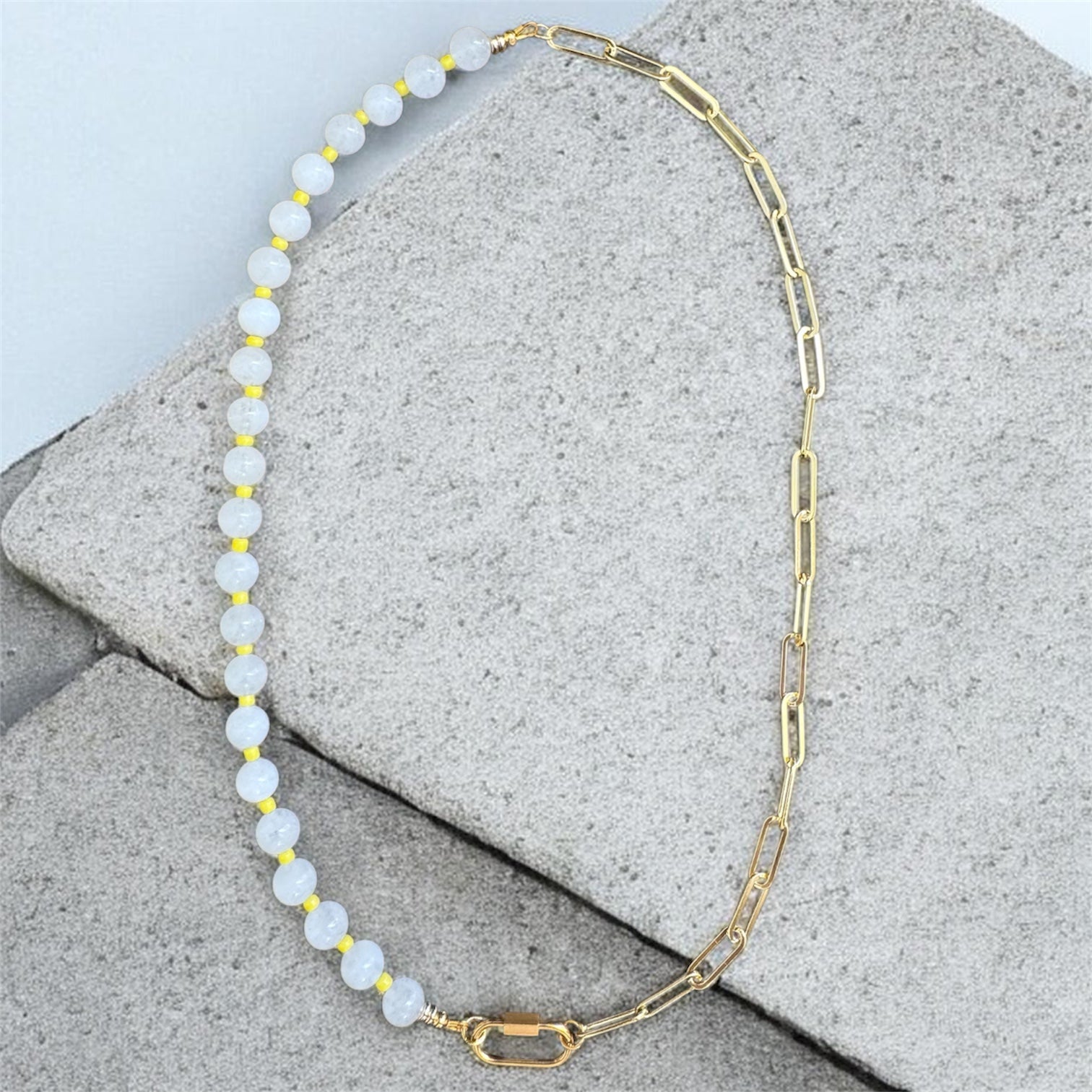 Dichotomy Necklace - Yellow