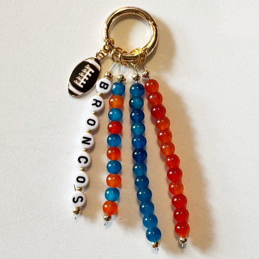 Broncos Bag Charm