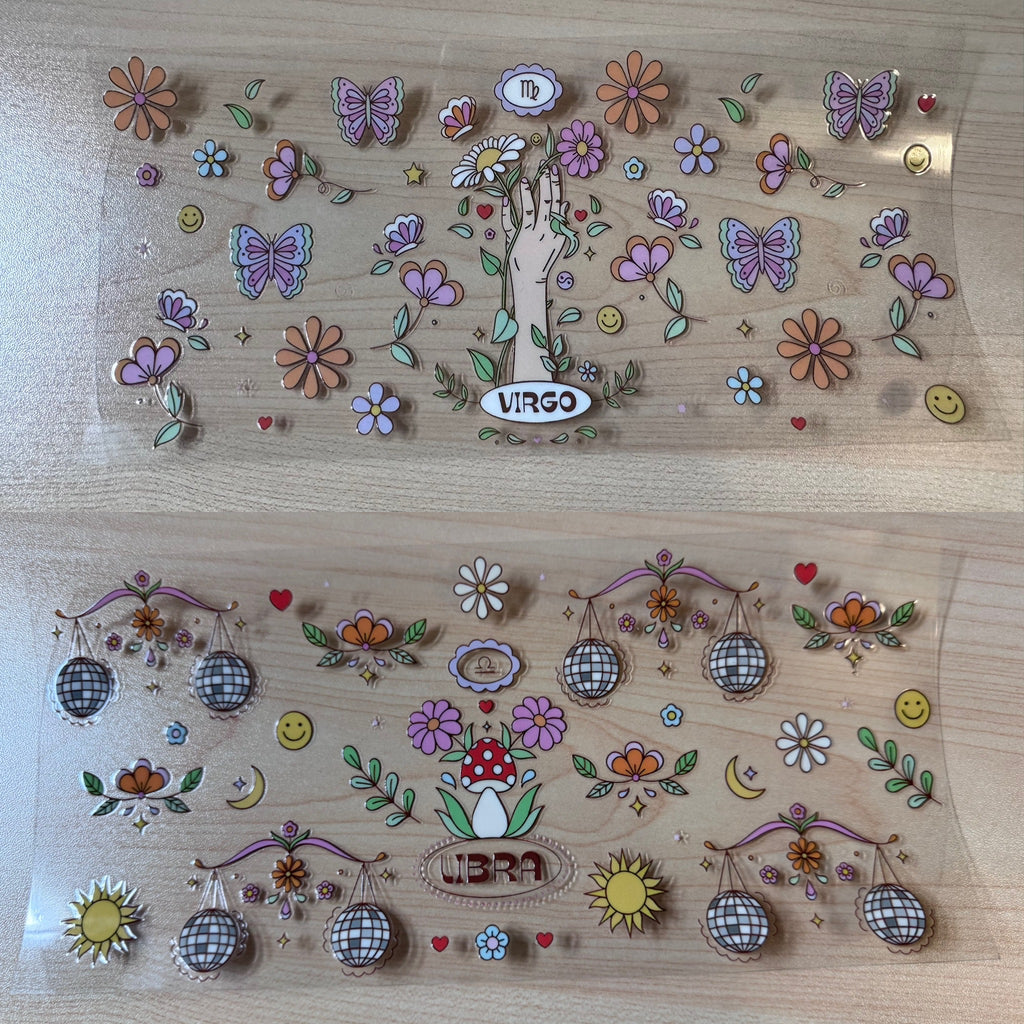 Whimsy Zodiac UVDTF Cup Wrap Bundle