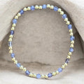 Blue Lolite Gilded Glimmer Bracelet